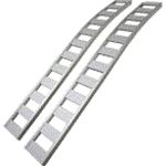 Aluminum Ramps Dual Arched 90" X 12" 1500Lb (Per Pair) 07451