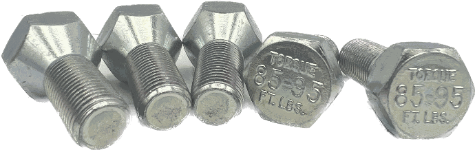 Lug Bolt Screw In 1/2-20 Zinc Plated ( 5-Pack)
