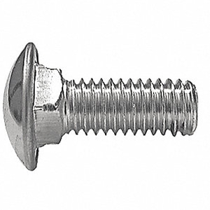 Bolt Carriage, 1/2"-20 X 1-3/4", Grd 5, Znc Pltd Steel