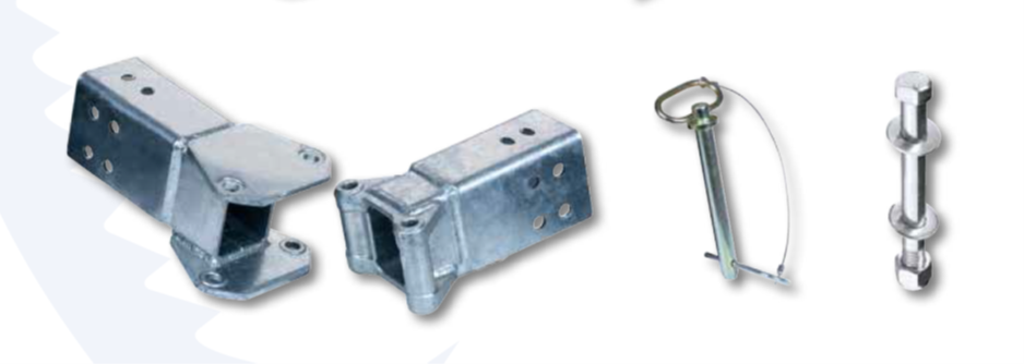 Swing Tongue Hinge Kit, Bolt-On 3
