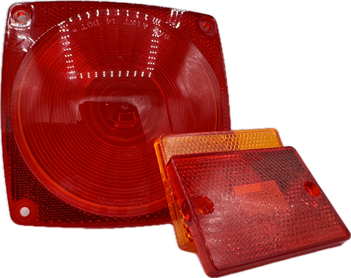 Lens,Red Side W/Gasket/Pkg (Replaces A9R)
