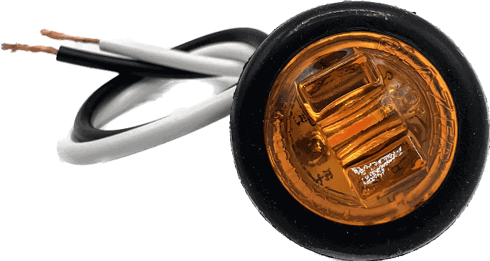 Marker Light, Amber Led, 3/4