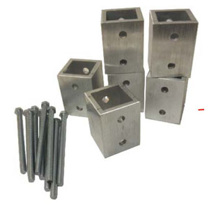 Snowmobile Trailer Salt Shield Adapter | Trailer Parts Depot