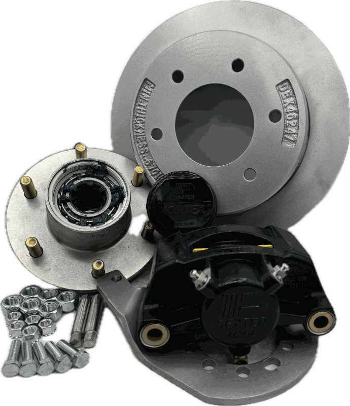 Trailer Brakes For Honda Civic Disc Brake Caliper Kit For Dexter 10K-12K Trailer Axles - Includes Mount Bolts For PJ, Big Tex Trailers Brake Caliper Parts For Audi A4 - Foto 9