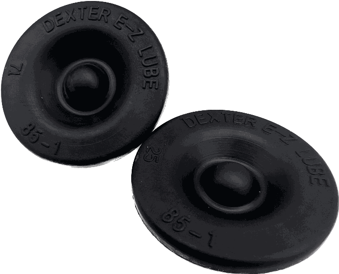 アクセサリー MEATTECH Dexter Super Lube Grease Cap Rubber Plug, Sold As A Pair (81174