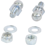 Gas Prop Spring Lift Support Mounting Stud Kit 13 Mm (Pair Complete With Washers & Nuts)